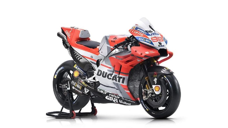 Profil Tunggangan Dovizioso dan Lorenzo Foto: dok. Ducati Profil Tunggangan Dovizioso dan Lorenzo Foto: dok. Ducati