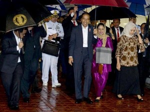 Usai Kunjungi Lima Negara, Jokowi Tiba di Tanah Air