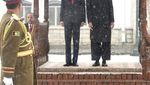 Foto: Hangatnya Pertemuan Jokowi-Presiden Ghani di Dinginnya Salju