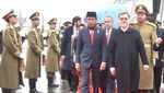 Foto: Hangatnya Pertemuan Jokowi-Presiden Ghani di Dinginnya Salju