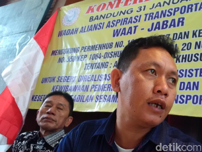 Sopir Konvensional di Jabar Minta Permenhub 108 Diterapkan Segera