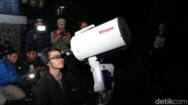 Pengamatan di Bosscha Lembang