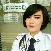 Akun Instagram dengan nama @yunaa_12 ini adalah seorang satpam Bank BRI Bandung, Jawa Barat Foto: Instagram