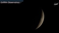 Ini hasil pemantauan dari Griffith Observatory di Los Angeles (Foto: Dok. NASA)