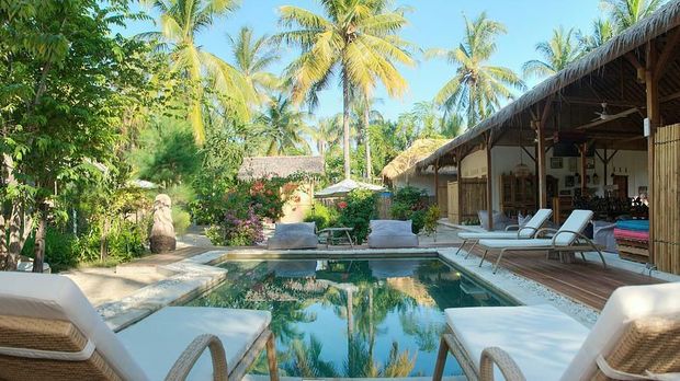 Menginap di ‘Kemah’ Glamor di Gili Trawangan