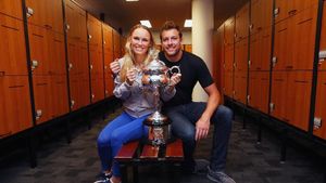 Wozniacki Ratu di Australia Terbuka, Juga Ratu di Hati David Lee