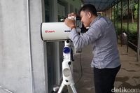 Pengamatan di Boscha Lembang