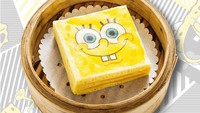 Menu ini namanya Layered Cantonese Sponge Cake. Menu populer ini punya tekstur lembut. Foto: Instagram @dim_sum_icon
