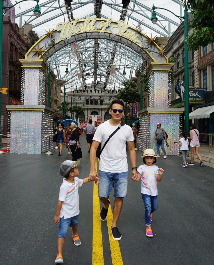 Saat Ayah Ganteng, Ben Joshua, Quality Time-an Bareng si Kecil