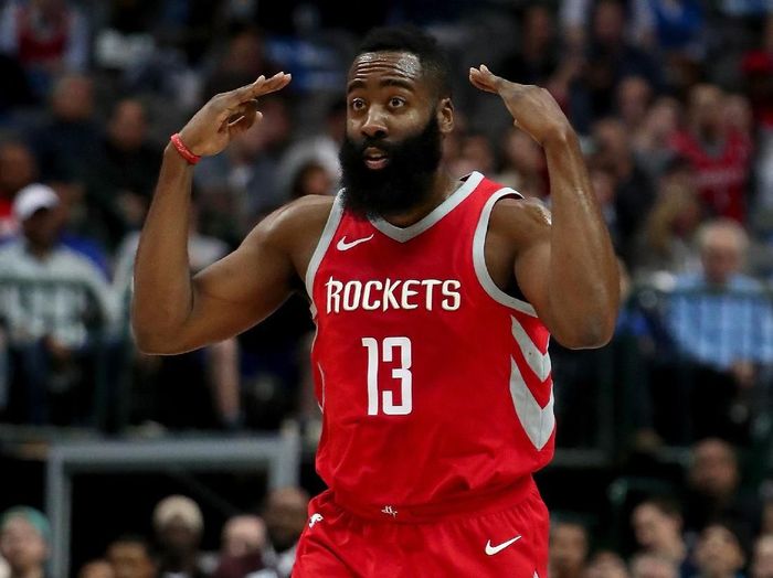 James Harden bikin rekor baru di NBA (Tom Pennington/Getty Images) James Harden bikin rekor baru di NBA (Tom Pennington/Getty Images)