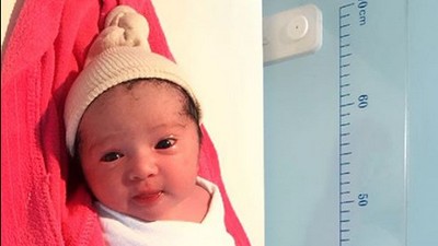 Lucunya Bayi Andi Soraya Sudah Sadar Kamera