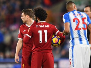 Ketika Salah dan Milner Sama-sama Ingin Eksekusi Tendangan Penalti