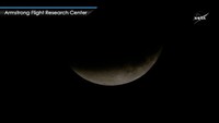 Fenomena kali ini langka karena supermoon, blue moon, dan blood moon terjadi ketika gerhana bulan total (Foto: Dok. NASA)