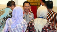 Kapolri Jenderal Tito Karnavian juga hadir dalam acara tersebut.