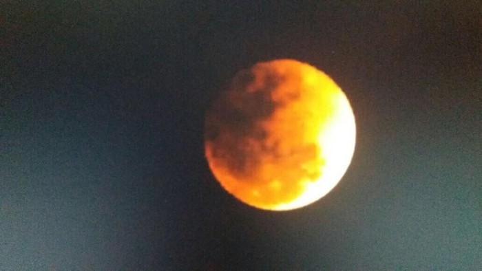 Super Blue Blood Moon di Ancol