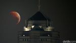 Penampakan Super Blue Blood Moon di Jakarta