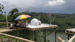 Foto: Berfoto dengan Awan di Semarang