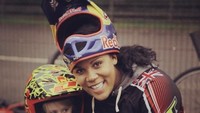 Shanaze Reade terjun di dunia motocross di usia 17 tahun, dan menjuarain UCI Track World Championship. (Foto: instagram/ShanazaReade)