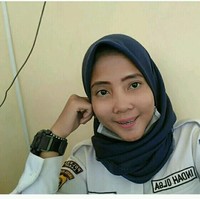 Indah Olga satpam wanita dari Lahat, Sumatera Selatan ini juga memiliki wajah manis yang menawan Foto: Instagram