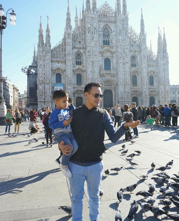 Saat Ayah Ganteng, Ben Joshua, Quality Time-an Bareng si Kecil