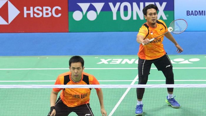 Ganda putra Mohammad Ahsan/Hendra Setiawan lolos ke perempatfinal Jerman Terbuka (Widya Amelia/Humas PBSI) Ganda putra Mohammad Ahsan/Hendra Setiawan lolos ke perempatfinal Jerman Terbuka (Widya Amelia/Humas PBSI)