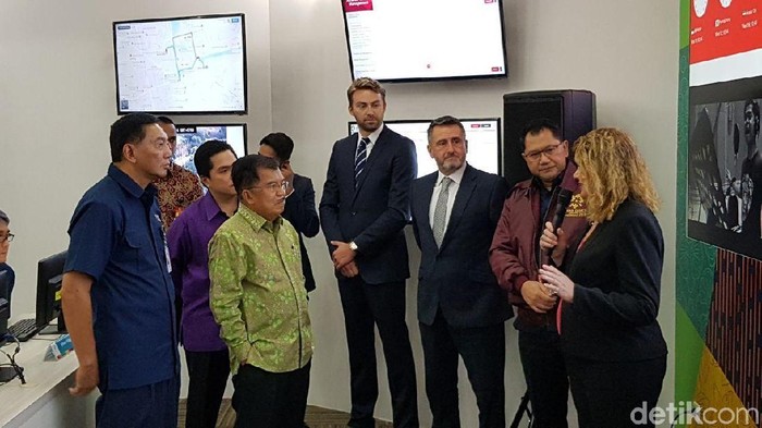 Resmikan Ruang MOC Inasgoc, JK: Semua Terpantau Langsung dari Sini