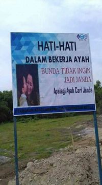 Ayah Hati Hati Bekerja Bunda Tidak Ingin Jadi Janda