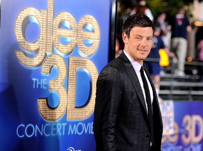 WESTWOOD, CA - AUGUST 06:  ActorCory Monteith arrives at the Premiere Of Twentieth Century Foxs Glee The 3D Concert Movie at the Regency Village Theater on August 6, 2011 in Westwood, California.  (Photo by Frazer Harrison/Getty Images)