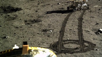 Yutu menjadi rover pertama yang beroperasi di Bulan sejak Lunokhod 2 milik Uni Soviet berhenti bertugas pada 11 Mei 1973. (Foto: Internet)