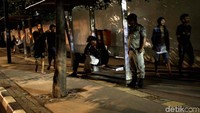 Lebar trotoar akan ditambah pada penataan yang dilakukan nanti. (Foto: Rifkianto Nugroho/detikcom)
