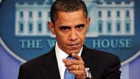Barack Obama seakan menjadi Justin Bieber yang sudah tahu lokasi Piala Grammy miliknya. Foto: Instagram Carloz Escalona Cruz