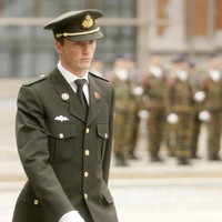 Pangeran Amedeo dari Belgia memiliki ketampanan yang bikin wanita meleleh. Pangeran Amedeo merupakan ponakan dari Raja Philippe dari Belgia.  Foto: Getty Images