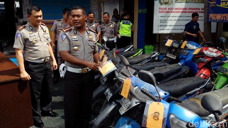 jalan daerah surat luar kendaraan Hasil Razia Pemiliknya Puluhan Diambil di Yogya Motor Tak