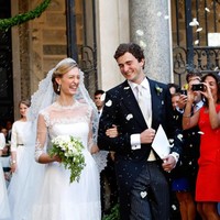 Sang tunangan merupakan jurnalis asal Italia yang cerdas dan cantik.  Foto: Getty Images