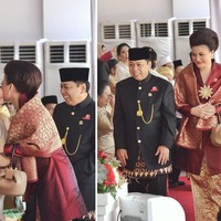 Deisti Novanto, wanita ini wajahnya belakangan sering muncul di ruang Pengadilan Tipikor karena menemani suaminya, Setya Novanto, yang menjadi terdakwa di sidang kasus korupsi E-KTP. Sebelum sang suami menjadi terdakwa kasus korupsi, Deisti pernah tampil di publik bersama Setya Novanto menghadiri perayaan HUT RI ke-72 di Istana Negara. Saat itu Deisti terlihat menenteng tas rancangan desainer Gabriela Hearst. Tas mungil berwarna cokelat yang untuk membelinya harus masuk daftar antrean bersama ribuan pemesan lainnya itu harganya US$ 1.995 atau sekitar Rp 27 juta. Foto: Instagram