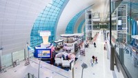 Nah Bandara Internasional Dubai  di Uni Emirat Arab tampak luas banget ya. (Dubai Airports)