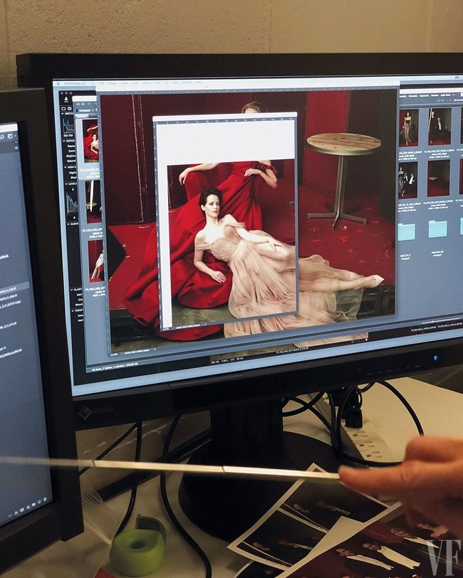 Terlepas dari keglamoran tersebut, netizen melihat banyak keganjilan dari foto tersebut. Usut punya usat, kesalahan photoshop jadi biangnya. (Foto: Instagram)