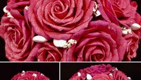 Chocolate rose bouquet for valentine!! tulis akun instagram @amauryguichon. Wah, bisa jadi inspirasi kado valentine untuk orang terkasih, nih. Foto: Instagram @amauryguichon