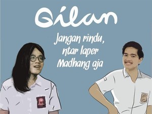 Ketika Kaesang dan Gibran Ketularan Dilan