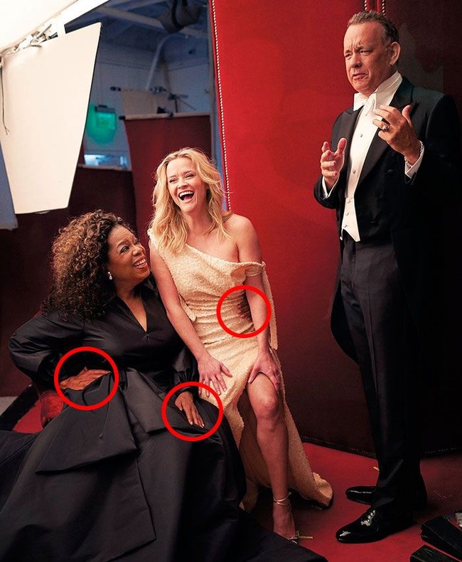 Satu lagi, Oprah Winfrey ternyata punya tiga tangan. Ups! (Foto: Instagram)