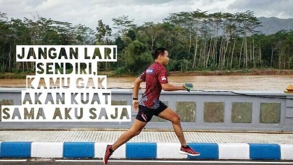 Kumpulan Meme Dilan: Olahraga Lebih Berat daripada Rindu!