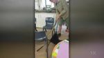 Detik-detik Ular Piton Masuk Kelas di Australia