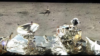 Yutu dibekali dengan kamera panorama, spektrometer infrared, APSX (apha particle X-Ray spectrometer), dan lengan robotik. (Foto: Internet)