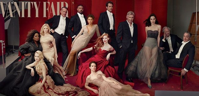 Majalah Vanity Fair belum lama ini melansir edisi khusus Hollywood 2018 yang menampilkan deretan bintang ternama. Mereka di antaranya Oprah Winfrey, Gal Gadot, Reese Witherspoon, dan Tom Hanks. (Foto: Instagram)