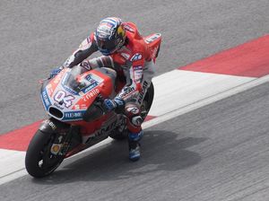 Kalahkan Marquez, Dovizioso Tercepat di Latihan Pertama