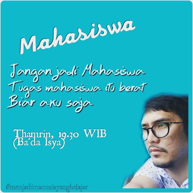Curahan hati mahasiswa ITB.  Foto: Instagram