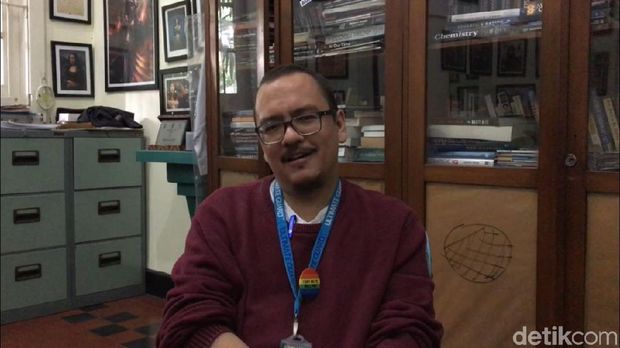 Kepala Sekolah SMA 1 PSKD Yohannes P. Siagian.