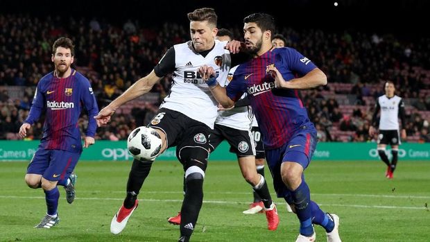 Valencia akan mendapatkan dukungan penonton lebih banyak di leg kedua lantaran bermain di Mestalla.