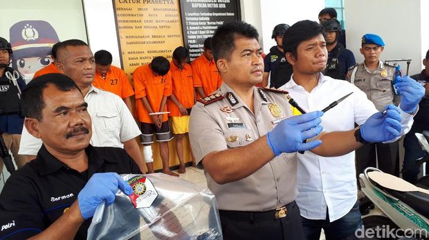 9 Pelaku Curanmor Ditangkap di Tangsel, 5 Orang Ditembak