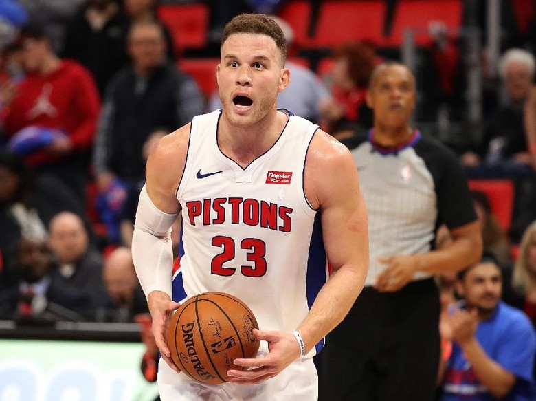 Debut Bersama Pistons, Blake Griffin Menggila Debut Bersama Pistons, Blake Griffin Menggila
